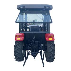 China Wheel 4WD Hydraulisch Systeem - Multifunctionele Hoge Productiviteit Tractoren 4x4 60PK Kleine Boerentractor - Product Image 4