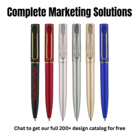 Stylos publicitaires personnalisables avec logo, porte-stylos métalliques, stylos professionnels à peinture colorée, stylos neutres, stylos signature en carbone
