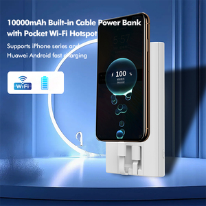 10000mAh 4 gam ngân hàng điện <span class=keywords><strong>wifi</strong></span> hộp <span class=keywords><strong>Router</strong></span> xây dựng trong cáp Powerbank với <span class=keywords><strong>Wifi</strong></span> <span class=keywords><strong>modem</strong></span> - Product Image 3