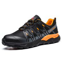 Crazy Horse cuir acier orteil hommes sport respirant Anti-crevaison Deltaplus chaussures de sécurité pour la randonnée
