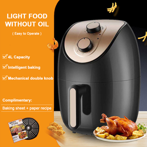 Circulation de l'air Chaleur uniforme 4L 1200W <span class=keywords><strong>Huile</strong></span> saine <span class=keywords><strong>Sans</strong></span> Poulet Bouton mécanique électrique <span class=keywords><strong>Friteuse</strong></span> à air - Product Image 3