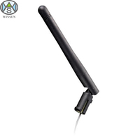Échantillon gratuit personnalisé connecteur extérieur 2.4g wifi 2dbi antennes sans fil pour les communications