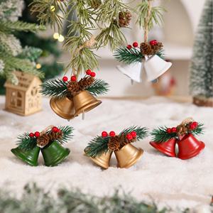 Adornos Navideños de Metal Creativos Personalizados, Venta al por Mayor, Colgantes para Árboles de Navidad, Adornos Esféricos, Decoración Navideña - Product Image 2