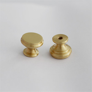 Furniture Handle Round Pure <b>Copper</b> Drawer <b>Knob</b> European Style Durable Home Decoration - Product Image 2