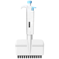 Pipettes mécaniques en plastique réglables à 12 canaux MicroPette Plus avec embout magnétique – Offre Spéciale