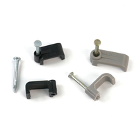 Clip de fixation de câble en plastique nylon clip de fixation fil clips fixes