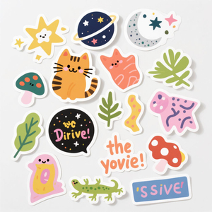 Adesivos de Vinil Impressos de Alta Qualidade, Etiquetas Personalizadas com Corte a Laser - Product Image 6