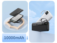 Promotion Vente Flash : Power Bank 20000mAh 30000mAh, Batterie Li-Polymère, Charge Rapide, Entrée Micro USB, Station d'Alimentation Portable