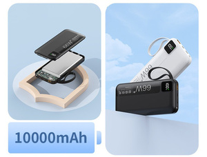 โปรโมชั่นลดราคา พาวเวอร์แบงค์ 20000mAh 30000mAh แบตเตอรี่ลิเธียมโพลิเมอร์ ชาร์จเร็ว ช่องเสียบไมโครยูเอสบี พกพาสะดวก - Product Image 2