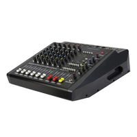 Amplificateur de mixage DJ professionnel 6 canaux PMX-608D 2*350W avec 99 effets DSP intégrés, USB pour scène, système KTV PA, sonorisation live