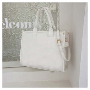 Sac à main femme grande capacité avec logo personnalisé, sac à bandoulière de luxe en cuir PU, sac fourre-tout femme - Product Image 2