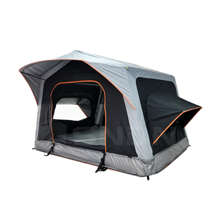 Tente de toit gonflable entièrement automatique <span class=keywords><strong>pour</strong></span> l'extérieur, <span class=keywords><strong>pour</strong></span> voiture, camionnette, avec fenêtre de toit, quatre saisons, coque rigide, <span class=keywords><strong>une</strong></span> chambre, en Oxford - Product Image 1