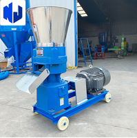 Nouvelle machine de traitement des granulés d'aliments pour petits animaux Najoo, moteur 110-380V, haute capacité 3-55kW, 100kg/h-3000kg/h, pour poulets et moutons