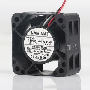 New NMB 12V 24V 48V DC 5V 0.49A AC EC 4020 40X40X20MM 4CM Server Switch High <strong>air</strong> Capacity Three Wire 1608KL-01W-B59 Cooling Fan - Product Image 1