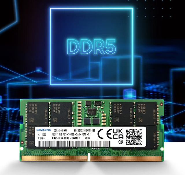 Stock for DDR5 Laptop Memory 16GB 32GB 4800/5600MHz Used for Laptops with REG ECC  Ram