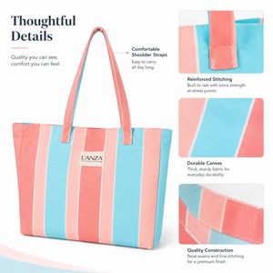 Sac fourre-tout promotionnel pour femme, personnalisé avec logo imprimé, réutilisable, scellé par ultrasons, prix de gros abordable - Product Image 3