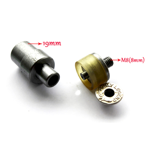 15/17/20mm Nút quần jean rỗng khuôn đinh tán chết Kim Loại Snap khoen công cụ cài đặt nút kim loại da đinh tán khuôn - Product Image 5