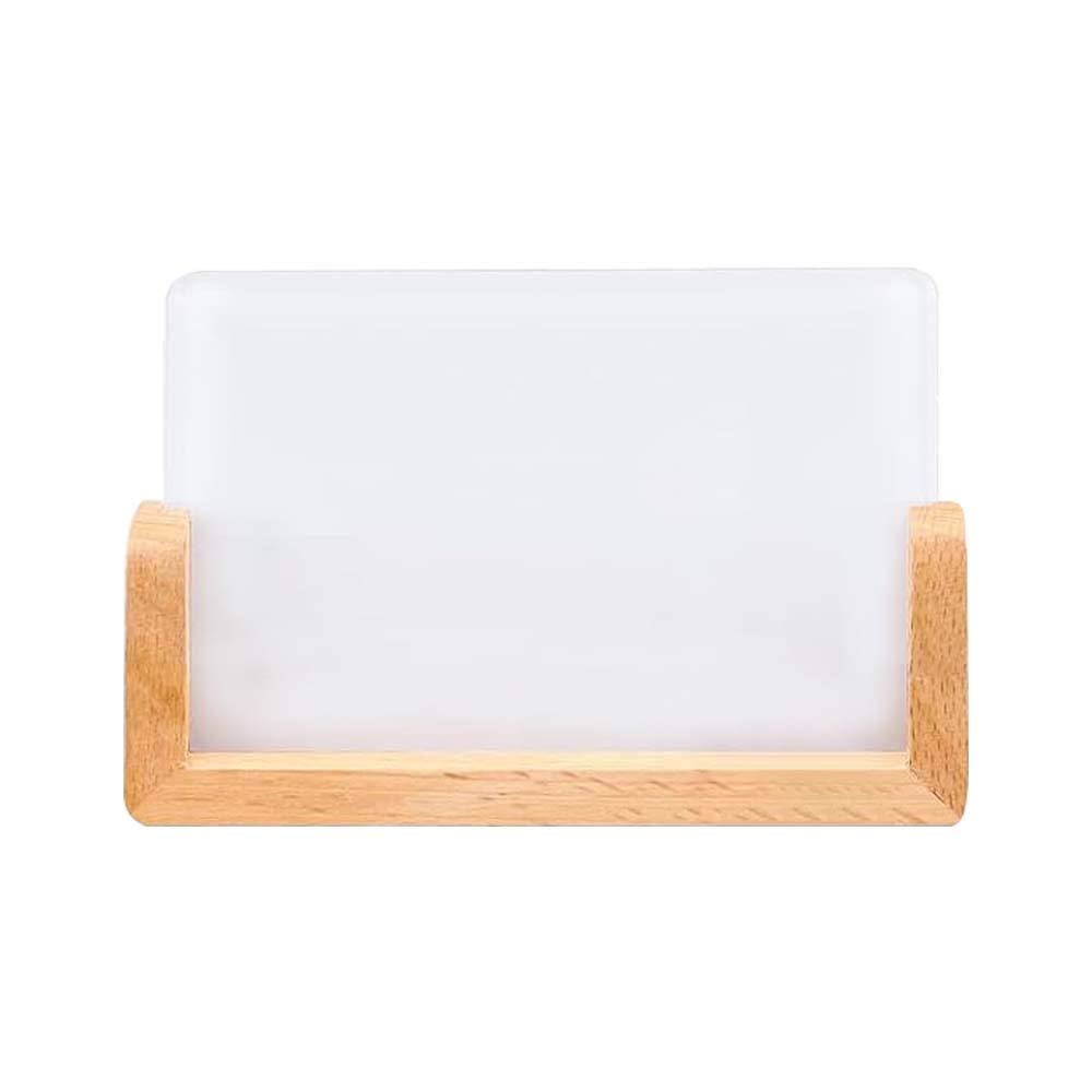 6" wood base+acrylic