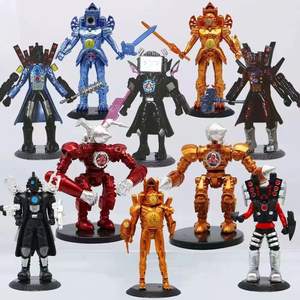 HESPER 14 Estilos Skibidi Toilet Clock Colección de Figuras para Hombres, Muñecos Modelo de PVC, Figuras de Anime, Estatuas y Juguetes para Decoración - Product Image 2