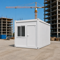 Maison conteneur pliable de type Z à construction rapide, bâtiment modulaire préfabriqué pour bureau temporaire