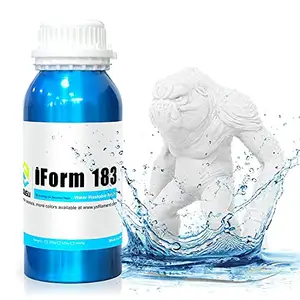 IForm183เครื่องพิมพ์3d เรซิ่นแอลซีดี Photopolymer มาตรฐานสำหรับแสง UV บ่ม405nm สีขาว1000กรัม