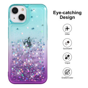 Mode Bling liquide sable eau paillettes coques de téléphone Quicksand étincelle couverture arrière robuste pour <span class=keywords><strong>Ipone</strong></span> <span class=keywords><strong>11</strong></span> 12 13 14 14 Pro max - Product Image 4