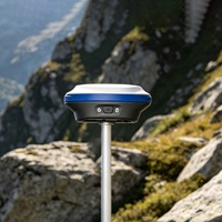 Récepteur GNSS RTK haute précision Unistrong G980SE, 1408 canaux, équipement de relevé GPS avec IMU et capteur d'inclinaison, récepteur RTK le moins cher