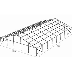 Outdoor Wedding Tent 40m X <b>25m</b> Aluminum Alloy Frame Windproof Modular Construction For Events And Exhibitions - Product Image 1