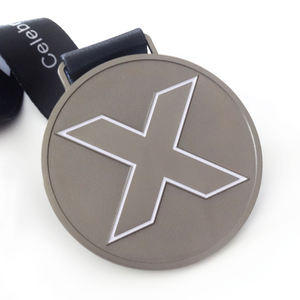 Médailles de récompense de cadeau personnalisées de conception personnalisée d'usine avec des médailles de souvenir de croisières royales des Caraïbes de ruban - Product Image 5