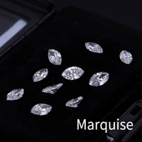 Güzel Markiz Pırlantalar 1.5x3mm~4.5x9mm DEF/VS Laboratuvarda Yetiştirilmiş Markiz Mele Boyutunda Gevşek Pırlantalar