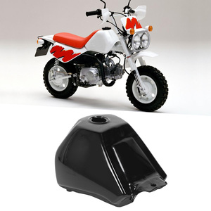 Tanque de Combustible de Hierro para Motocicleta, Tanque de Gasolina de Alta Resistencia para Z50R 1988-1999 <span class=keywords><strong>BAJA</strong></span> <span class=keywords><strong>Monkey</strong></span> Trial Bike Negro - Product Image 6