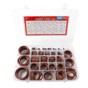 Zm nhiệt độ cao và nhiệm vụ nặng nề O nhẫn màu đỏ O Ring con dấu thiết lập hộp loại màu nâu O Ring - Product Image 3