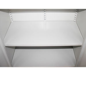 Armoire de classement en acier à 2 portes verrouillable, armoire de bureau en métal pour le classement et le stockage de documents - Product Image 5