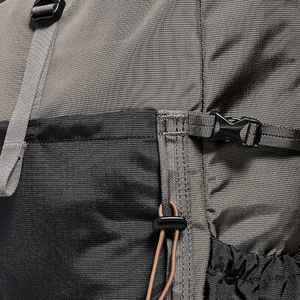 Custom Nylon Rolltop <b>Backpack</b> Casual Travel Zipper Daypack Unisex Letter Pattern Waterproof Laptop Rucksack Outdoor Hiking - Product Image 3