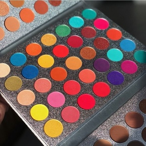 Nouveauté Palette de fards à paupières vegan sans cruauté 63 couleurs Mat Paillettes Multi-usages Palette de maquillage finition métallisée Vente en gros - Product Image 3