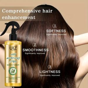 Coffret de soins capillaires à l'huile d'argan marocaine shampooing nourrissant après-shampoing spray anti-frisottis kératine bio hydratant cheveux rafraîchissants - Product Image 4