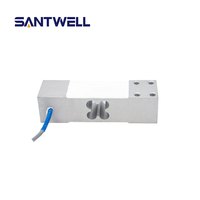 Celda de Carga de Punto Único Santwell A649D 60kg 100kg 200kg 500kg, Sensor de Célula de Carga de Aleación de Aluminio para Básculas de Plataforma y de Banco