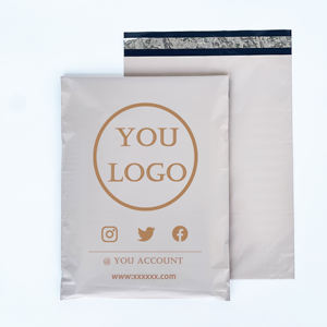 Custom Print Logo White Christmas Biodegradable Packaging Package Polythene Courier Poly <b>Mailer</b> Shipping Mailing <b>Bags</b> for Tshirt - Product Image 2