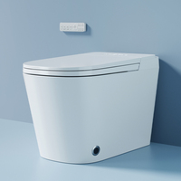 Vente en gros de toilettes intelligentes monobloc à poser au sol, WC électrique intelligent pour les distributeurs d'articles sanitaires