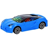 Voiture de course télécommandée abordable avec éclairage 3D, corps en plastique durable et système radio 27 MHz – Idéale comme cadeau de Noël