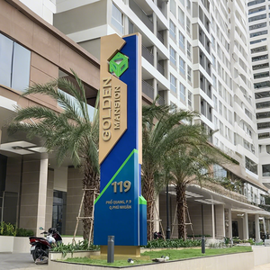 Letrero de Pylon Personalizado OEM, Letrero de Pylon Metálico Independiente Grande, Señalización para Tiendas 4S, Letreros de Publicidad Exterior con Caja de Luces, Señalización de Orientación - Product Image 6