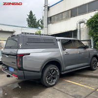 Capot rigide en alliage d'aluminium pour pick-up avec panneaux latéraux MOLLE et porte arrière solide pour Ford Maverick