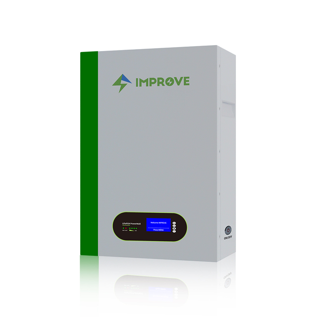 IMPROVE Power-Wall Lifepo4 48V 10Kwh 48V 100Ah 200Ah Solar Power Wall ESS Home System Energy Storage Wall Mounted Battery