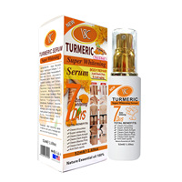 Essence de curcuma liquide pour le visage, extrait pur de papaye, éclaircit la peau, élimine les taches noires et hydrate avec du carotène. 52 ml