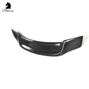 Becquet arrière en Fiber de carbone R, accessoires extérieurs de voiture, becquet arrière de coffre pour Mercedes Benz classe C W204 4 portes 2018-2013 - Product Image 6