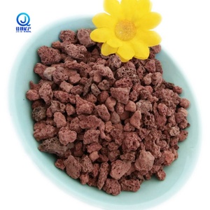 <span class=keywords><strong>Pierre</strong></span> de lave rouge pour <span class=keywords><strong>aquarium</strong></span>, pierres de basalte, pierres volcaniques noires polies, filtre à eau pour piscine - Product Image 1