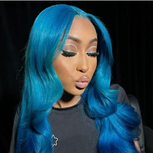 วิกผมบราซิลแ<span class=keywords><strong>บ</strong></span><span class=keywords><strong>บ</strong></span><span class=keywords><strong>ลอน</strong></span>บอดี้เวฟ 360 องศา  วิกผมลูกไม้ด้านหน้าแ<span class=keywords><strong>บ</strong></span><span class=keywords><strong>บ</strong></span>ใส HD  สำหรับผู้หญิง วิกผมสีดำพร้อมลูกไม้ด้านหน้า - Product Image 2