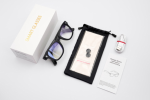 Kính thông minh nam SANVNET W600 tích hợp camera HD, quay video, hỗ trợ AI Chat, chống nước, tai nghe thông minh đeo được năm 2025 - Product Image 3