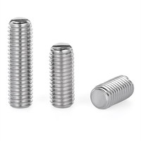 Vis à tête fraisée sans tête en acier inoxydable GB73 304, jeu de vis à tête fendue, M1.2 M1.4 M1.6 M2 M2.5 M3 M4 M5 M6 M8 métrique