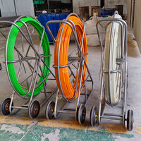 Canne de tirage de câble en fibre de verre 4-16 mm pour conduit de câblage